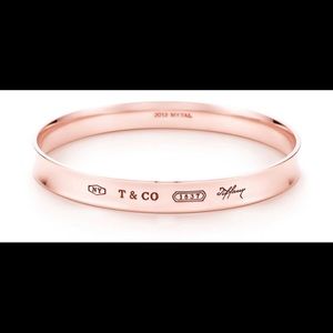Tiffany & Co Rubedo Metal 1837 Bangle Bracelet